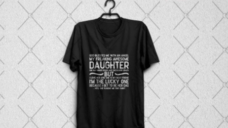 Fathers Day T Shirts From Daughter