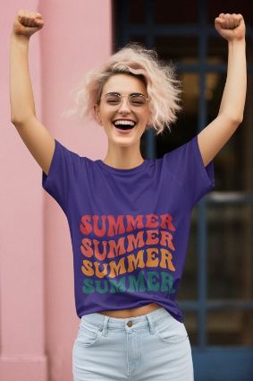 Summer Sensation: Embrace Comfort and Style with Our Vibrant T-Shirt Collection – Choose Your Perfect Fit and Color Now!