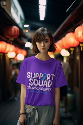 Join the Support Squad for Diabetes Awareness - Premium T-Shirt Collection in Multiple Colors and Materials!