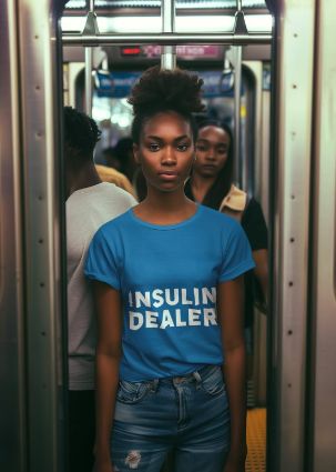 Insulin Dealer - Diabetes Awareness T-Shirt: Choose Your Color & Material!