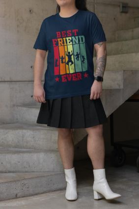 Best Friend Ever T-Shirt: Choose Your Perfect Material & Color Now!