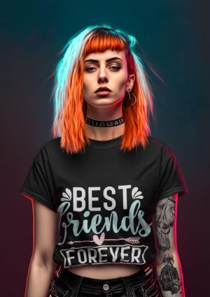 Unisex 'Best Friends Forever' T-Shirt - Choose Your Perfect Style and Color!