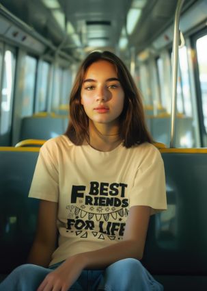 Best Friends For Life T-Shirt: Choose Your Perfect Color and Material for Unbeatable Comfort and Style!