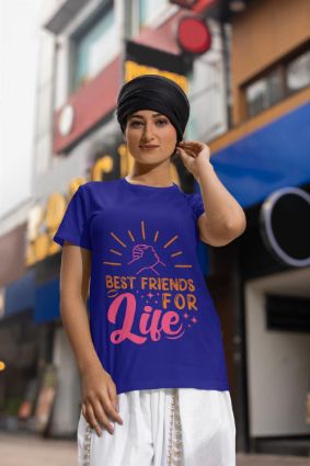 Best Friends For Life T-Shirt: Embrace Friendship in Style with Our Range of Materials and Color Options!