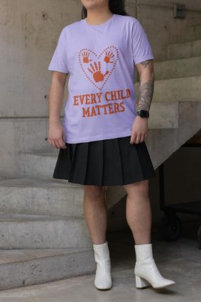 Empowerment in Every Stitch: Every Child Matters T-Shirt - Choose Your Color & Fabric!