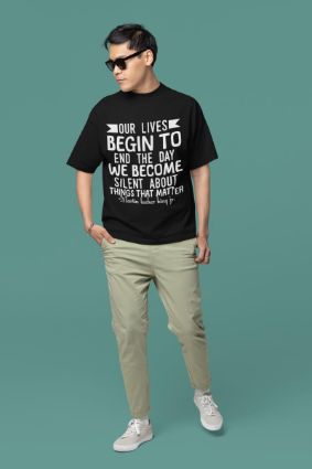 Elevate Your Voice with Our Inspirational Quote T-Shirt - Stand Out in Style!