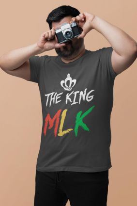 Rule the Streets with The King MLK Graphic Tee - Stand Out in Style!